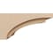 Ekena Millwork 10"W x 20"D x 10"H Wide Rivera Rough Cedar Woodgrain TimberThane Corbel, Primed Tan CORUR10X20X10RIVRCPR - alternate 3